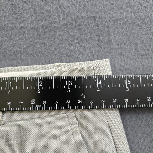 Banana Republic Women 0 Gray Ryan Mid Rise Ankle Trousers - Picture 12 of 12